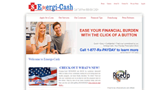 Desktop Screenshot of emergi-cash.com